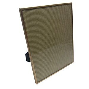 Gold-Tone Metal Picture Frame 8x10" With Easel Back C57